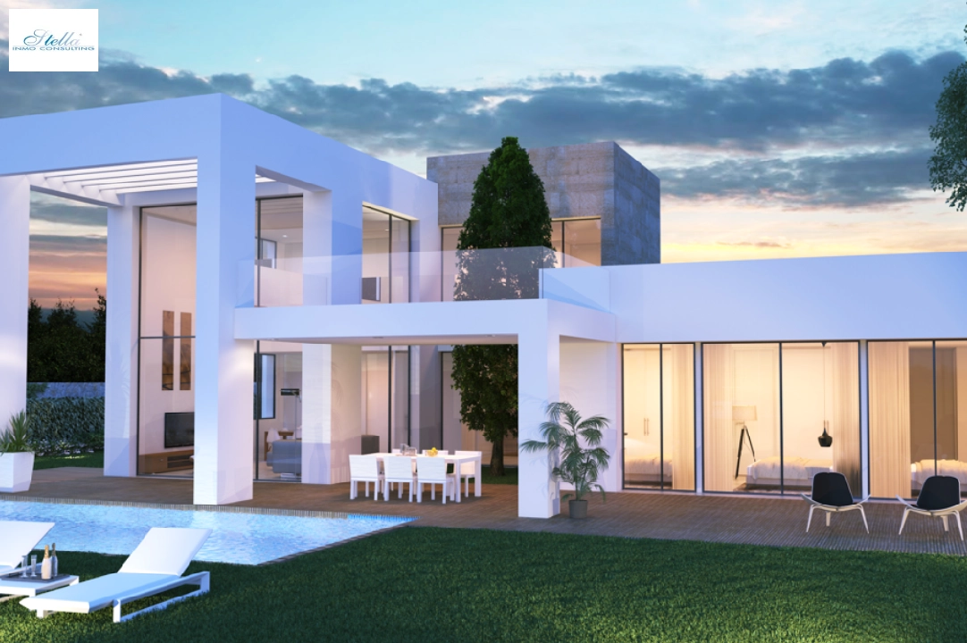 Villa in Javea zu verkaufen, Wohnfläche 254 m², Baujahr 2023, + KLIMA, Klimaanlage, Grundstück 1000 m², 3 Schlafzimmer, 3 Badezimmer, Pool, ref.: BP-C3XY4150JAV-1