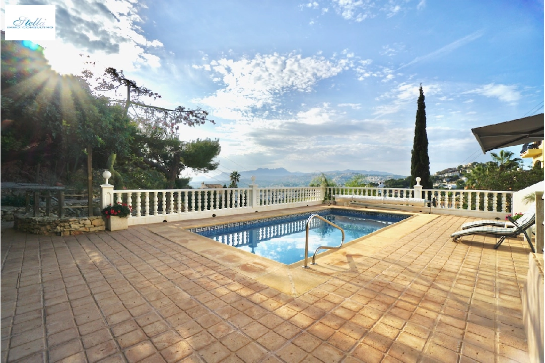 Villa in Moraira(Arnella) zu verkaufen, Wohnfläche 248 m², Klimaanlage, Grundstück 958 m², 5 Schlafzimmer, 3 Badezimmer, Pool, ref.: CA-H-1854-AMB-4