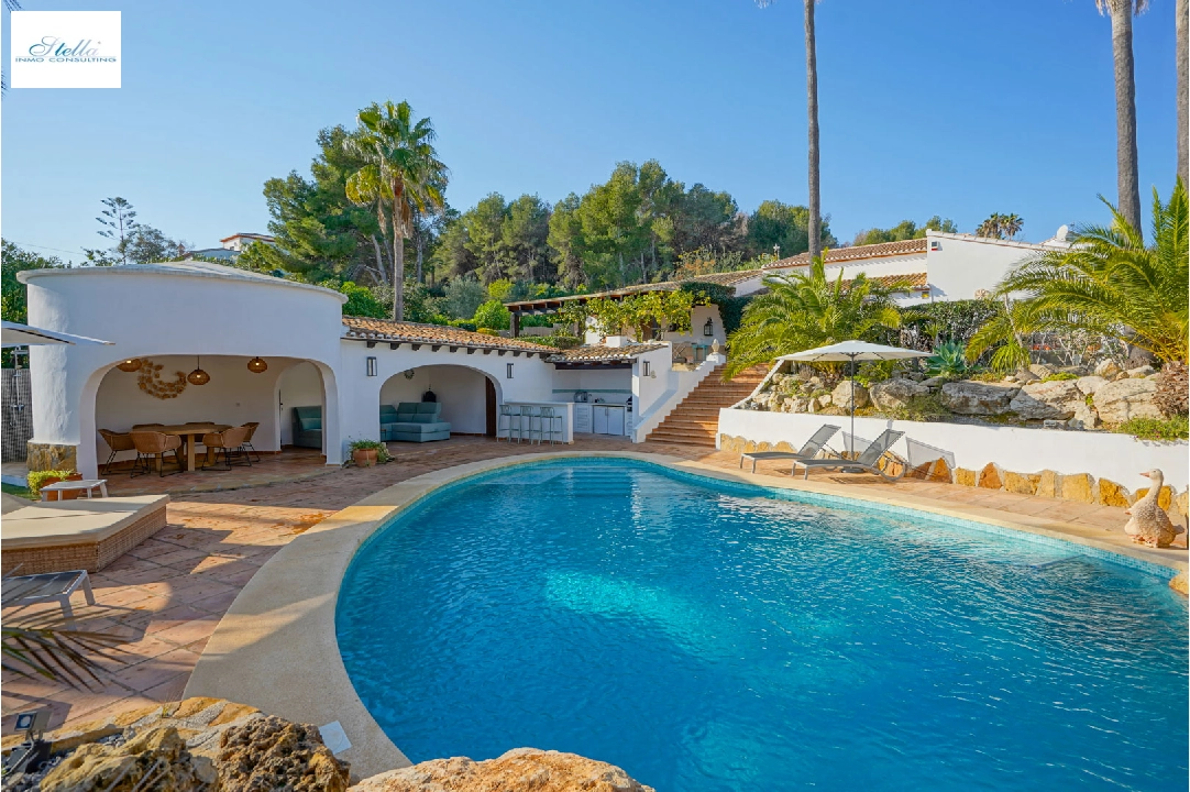 Villa in Javea zu verkaufen, Wohnfläche 300 m², Baujahr 1983, Klimaanlage, Grundstück 2190 m², 3 Schlafzimmer, 3 Badezimmer, Pool, ref.: BP-C4XY4465JAV-2