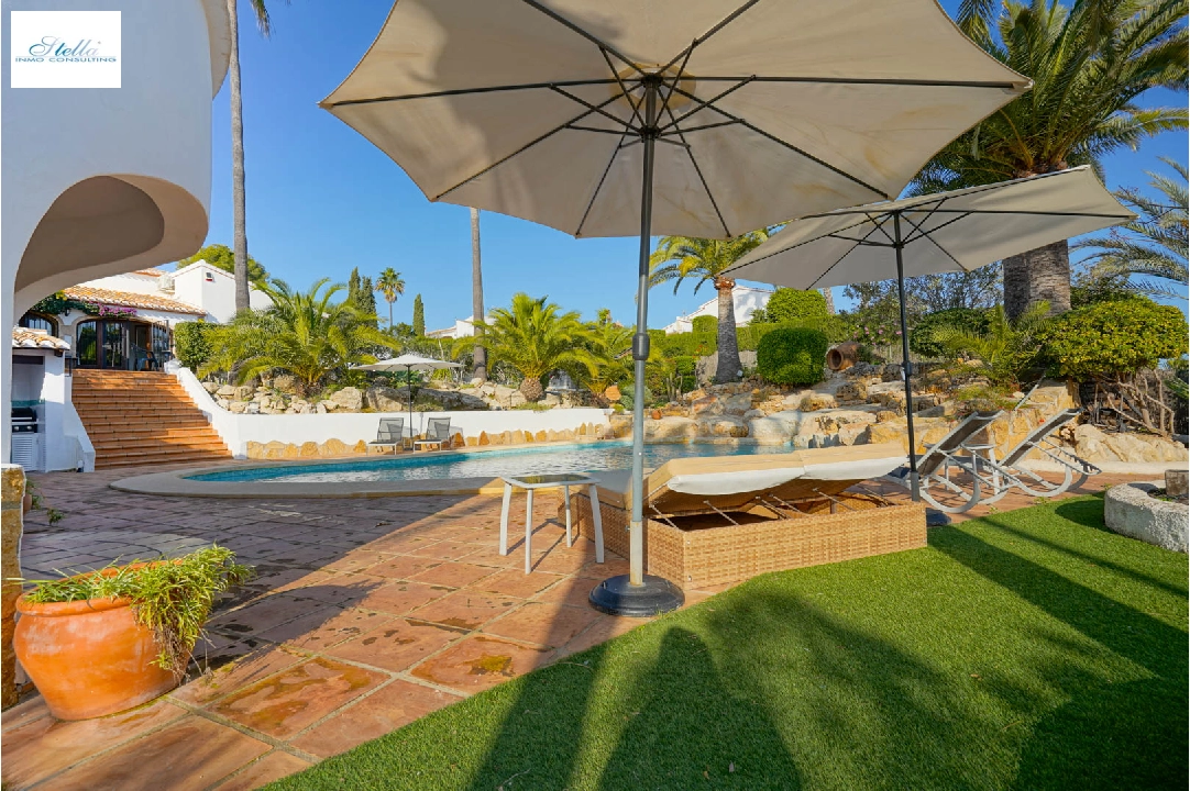 Villa in Javea zu verkaufen, Wohnfläche 300 m², Baujahr 1983, Klimaanlage, Grundstück 2190 m², 3 Schlafzimmer, 3 Badezimmer, Pool, ref.: BP-C4XY4465JAV-9