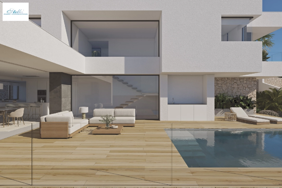 Villa in Cumbre del Sol(Cumbre del Sol) zu verkaufen, Wohnfläche 349 m², Grundstück 878 m², 3 Schlafzimmer, 3 Badezimmer, Pool, ref.: VA-AJ223-2