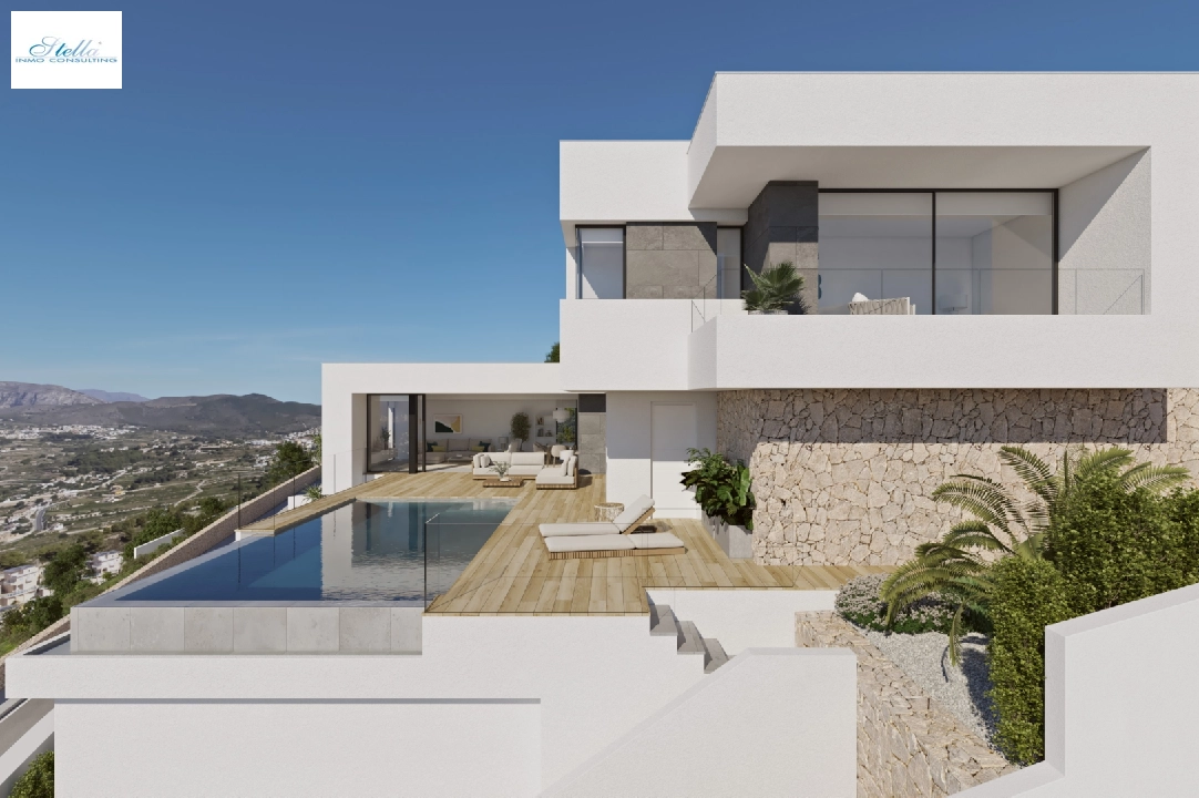 Villa in Cumbre del Sol(Cumbre del Sol) zu verkaufen, Wohnfläche 349 m², Grundstück 878 m², 3 Schlafzimmer, 3 Badezimmer, Pool, ref.: VA-AJ223-4