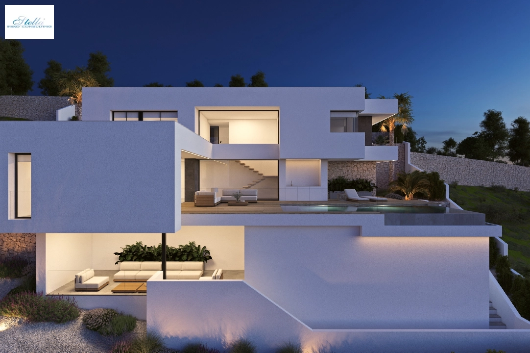 Villa in Cumbre del Sol(Cumbre del Sol) zu verkaufen, Wohnfläche 349 m², Grundstück 878 m², 3 Schlafzimmer, 3 Badezimmer, Pool, ref.: VA-AJ223-8