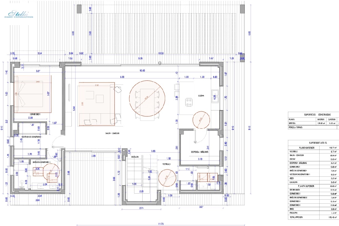 Villa in Javea zu verkaufen, Wohnfläche 246 m², Baujahr 2024, Klimaanlage, Grundstück 1003 m², 4 Schlafzimmer, 3 Badezimmer, Pool, ref.: BP-4435JAV-12