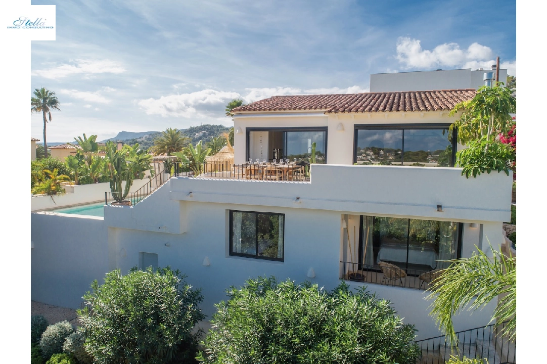 Villa in Benissa(Montemar) zu verkaufen, Wohnfläche 156 m², Klimaanlage, Grundstück 660 m², 3 Schlafzimmer, 3 Badezimmer, Pool, ref.: CA-H-1858-AMB-7