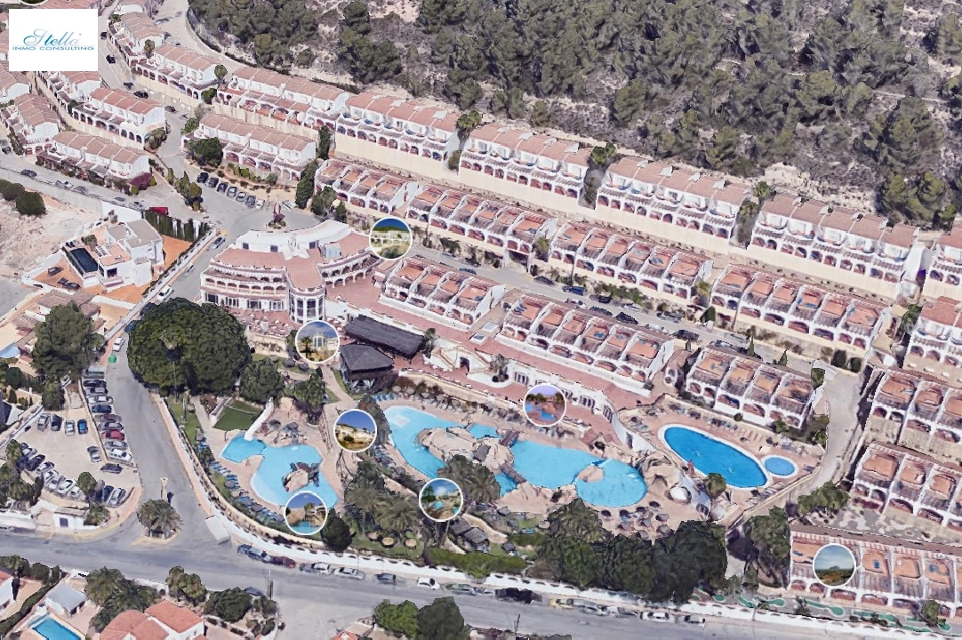 Stadthaus in Calpe(Tossal de la Cometa) zu verkaufen, Wohnfläche 54 m², Klimaanlage, 2 Schlafzimmer, 1 Badezimmer, Pool, ref.: CA-B-1861-AMB-16