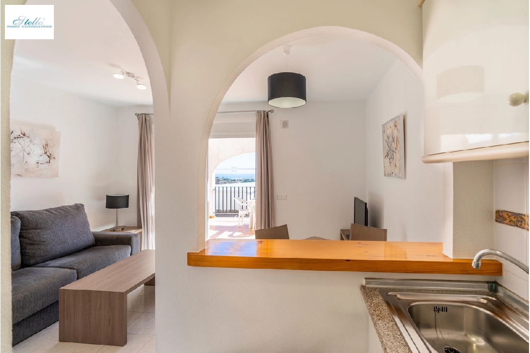 Stadthaus in Calpe(Tossal de la Cometa) zu verkaufen, Wohnfläche 54 m², Klimaanlage, 2 Schlafzimmer, 1 Badezimmer, Pool, ref.: CA-B-1861-AMB-7