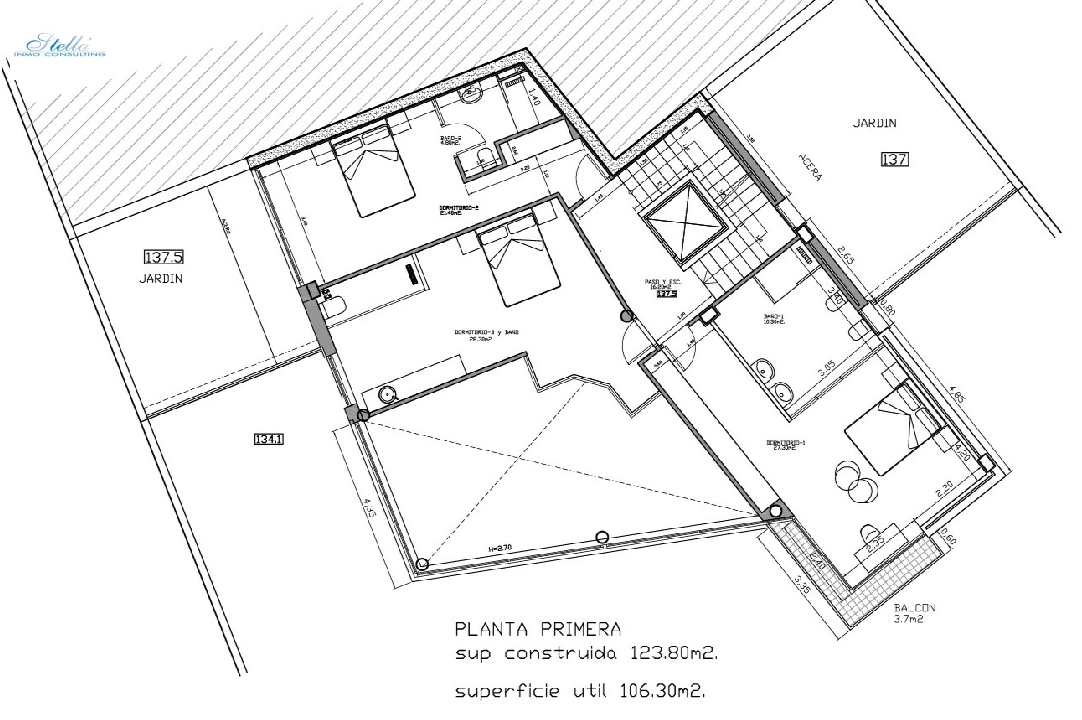 Villa in Benissa(La Fustera) zu verkaufen, Wohnfläche 770 m², Baujahr 2017, Klimaanlage, Grundstück 1795 m², 4 Schlafzimmer, Pool, ref.: BP-4442BEN-45