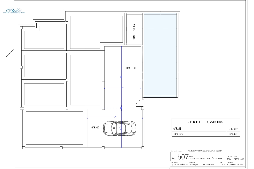 Villa in Javea zu verkaufen, Wohnfläche 170 m², Baujahr 2025, Klimaanlage, Grundstück 1000 m², 3 Schlafzimmer, 3 Badezimmer, Pool, ref.: BP-C3XY4472JAV-9