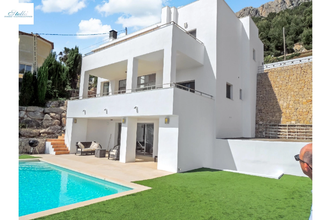 Villa in Calpe(Costa Blanca) zu verkaufen, Wohnfläche 530 m², Grundstück 816 m², 5 Schlafzimmer, 4 Badezimmer, Pool, ref.: CPS-191-3