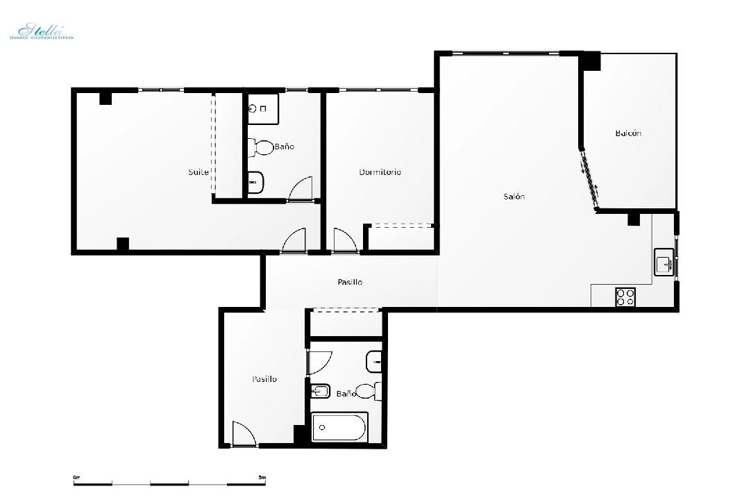 Apartment in Moraira(Moraira Centre) zu verkaufen, Wohnfläche 80 m², Klimaanlage, 2 Schlafzimmer, 2 Badezimmer, ref.: CA-A-1860-AMBE-2