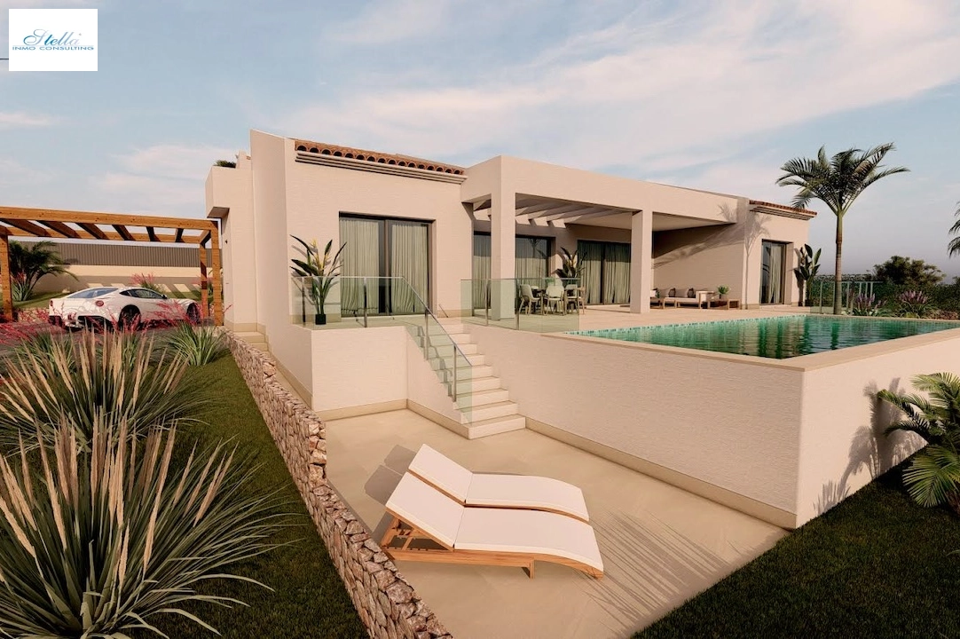 Villa in Javea(Laderas) zu verkaufen, Wohnfläche 226 m², Klimaanlage, Grundstück 1186 m², 4 Schlafzimmer, 3 Badezimmer, Pool, ref.: CA-H-1865-AMB-2