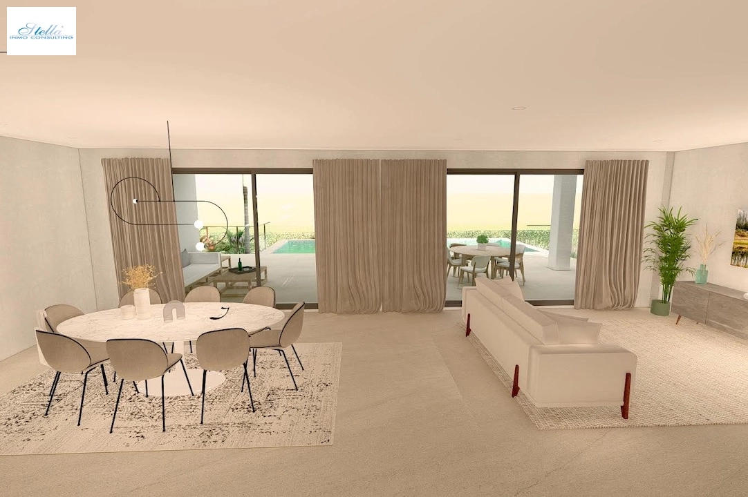 Villa in Javea(Laderas) zu verkaufen, Wohnfläche 226 m², Klimaanlage, Grundstück 1186 m², 4 Schlafzimmer, 3 Badezimmer, Pool, ref.: CA-H-1865-AMB-3