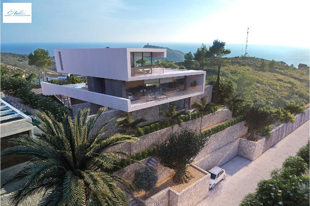 Villa in Moraira zu verkaufen, Wohnfläche 568 m², + KLIMA, Klimaanlage, Grundstück 869 m², 4 Schlafzimmer, 8 Badezimmer, Pool, ref.: BP-8235MOR-2